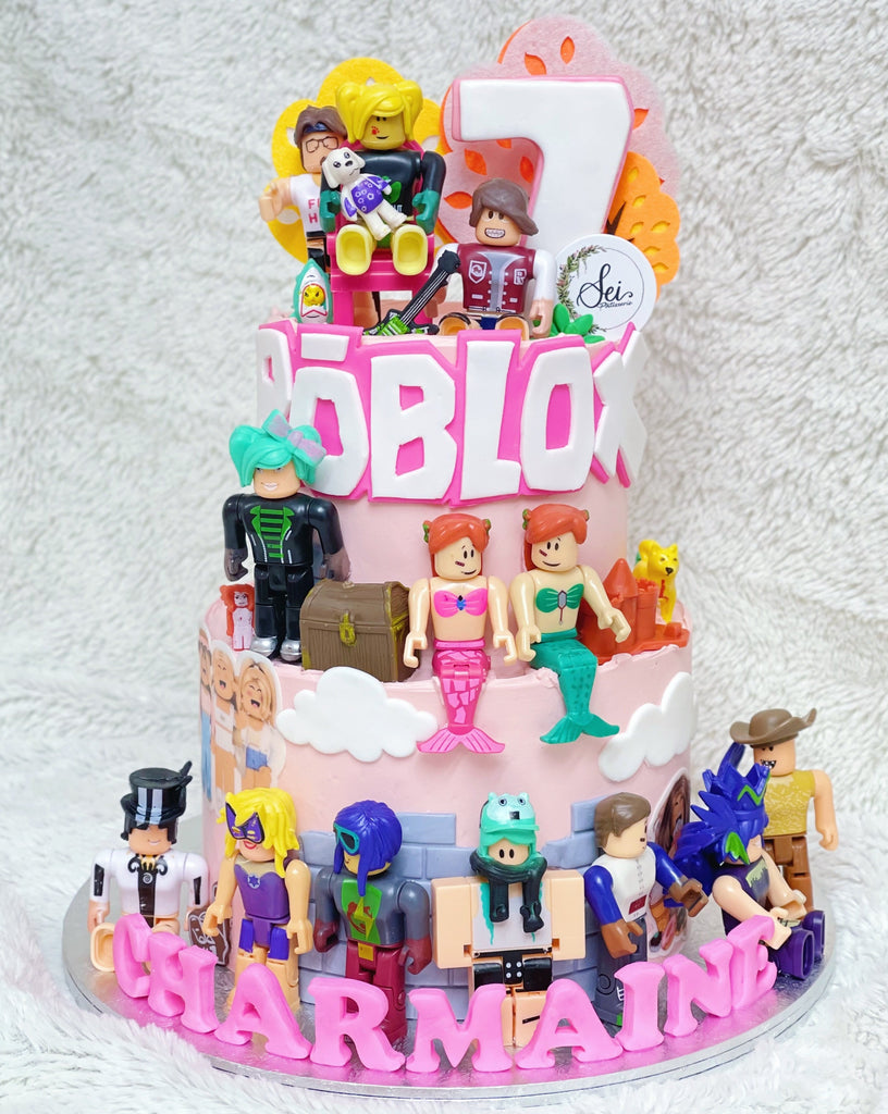 Roblox Birthday Cake - Flecks Cakes