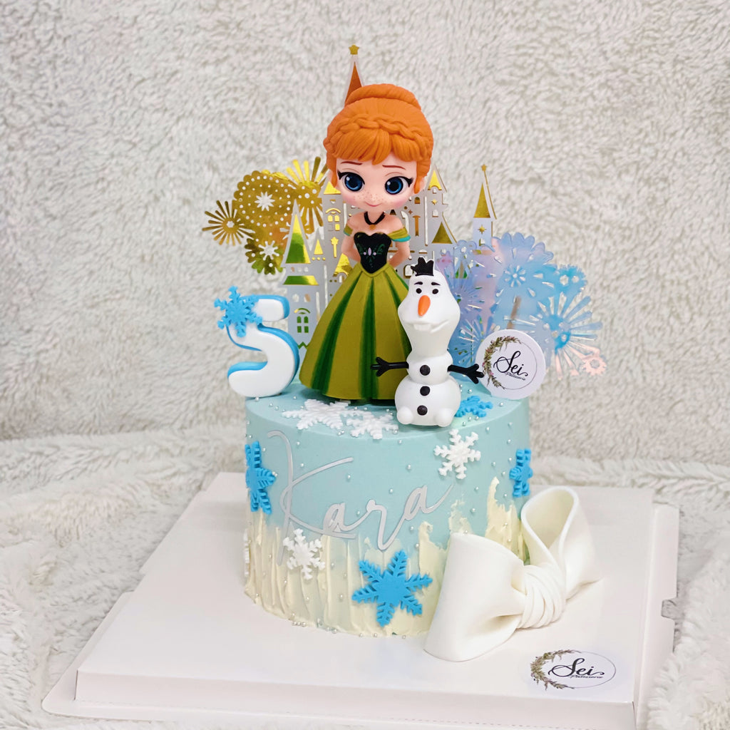 50 Disneys Anna Cake Design (Cake Idea) - October 2019