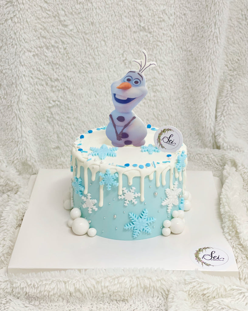 Olaf in Summer' 3rd Birthday Cake | Little Hill Cakes