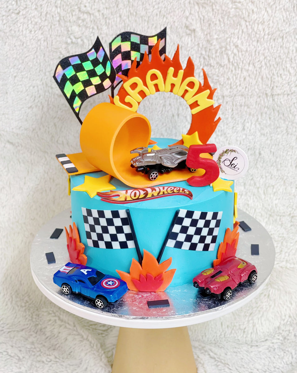 Hot Wheels Cake – Sei Pâtisserie