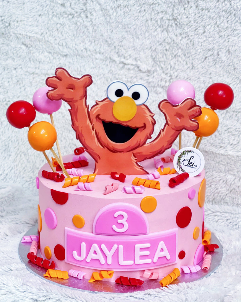 Elmo Cake - £74.95 - Buy Online, Free UK Delivery — New Cakes