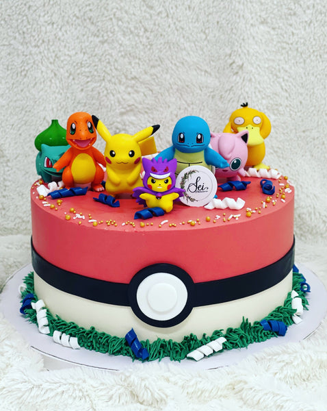 Pokemon cake - Decorated Cake by CuriAUSSIEty Cakes - CakesDecor