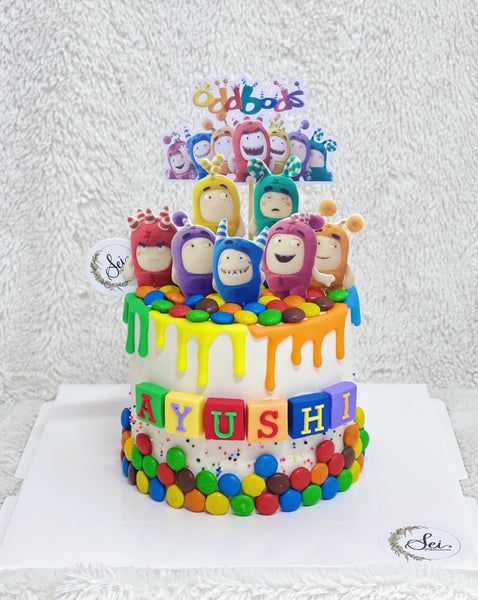 Buy Odd Bods Cake Topper/ Oddbods Party Decorations/ Oddbods Birthday  Online in India - Etsy