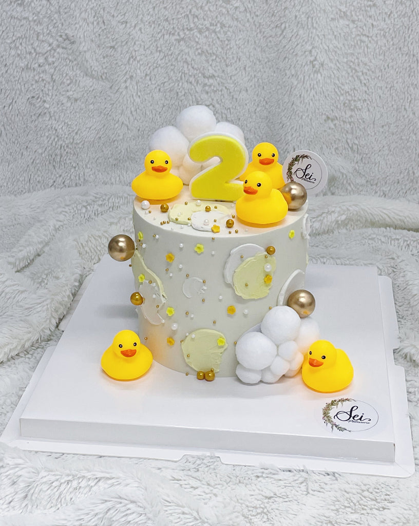 Coolest Rubber Ducky Cake