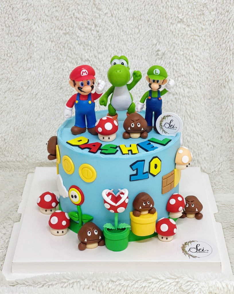 Super Mario Cake - Buy Online, Free UK Delivery — New Cakes