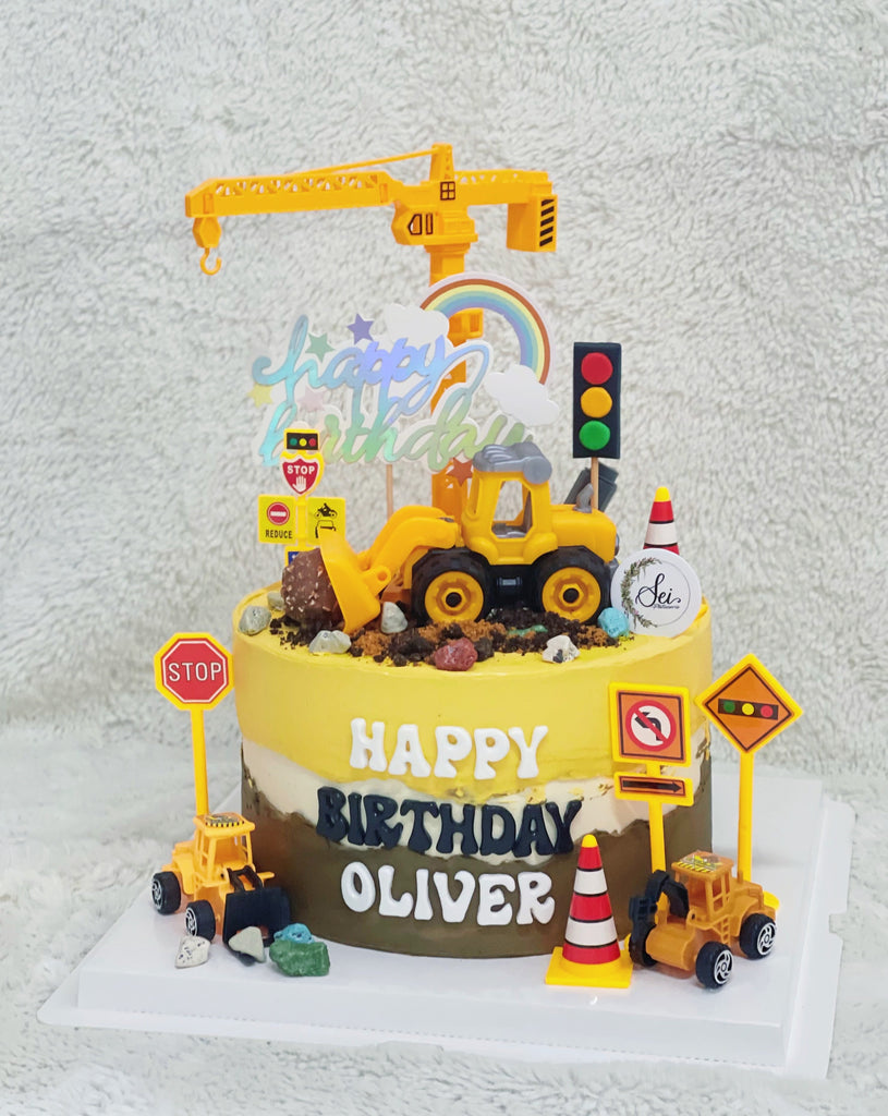 The Great JCB Explore Bake-Off - How To Make A Digger Cake? - JCB Explore