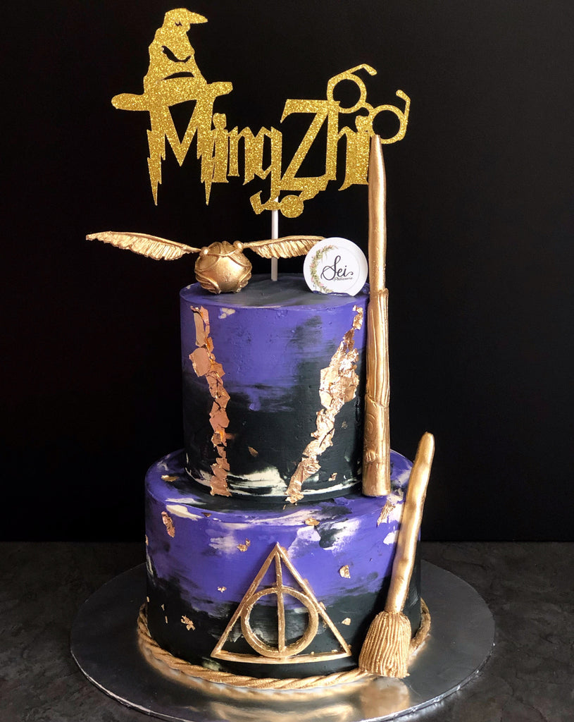 Galaxy Harry Potter Cake | Customised cake