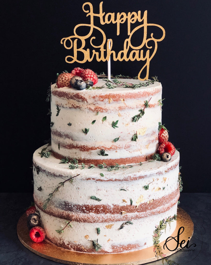 Naked Cake Recipe: A Stylish and Rustic Dessert Trend for 2023 - This Gal  Cooks