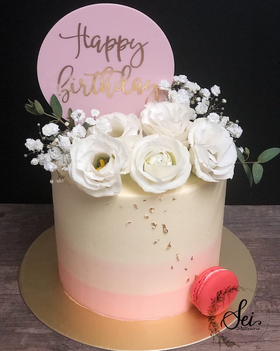 Floral Cake – Sei Pâtisserie